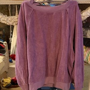 Suzie Kondi lilac Terry top